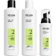 Nioxin System 2 kit - volumizing shampoo 300 ml + conditioner 300 ml + treatment 100 ml box set