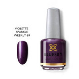 Bluesky Nail Polish Violette Sparkle 15ml