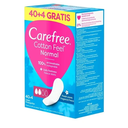 Carefree Cotton feel normal - 44 Slipeinlagen
