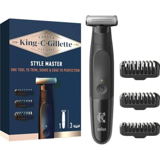 Gillette king c. gillette style master - beard trimmer with accessories