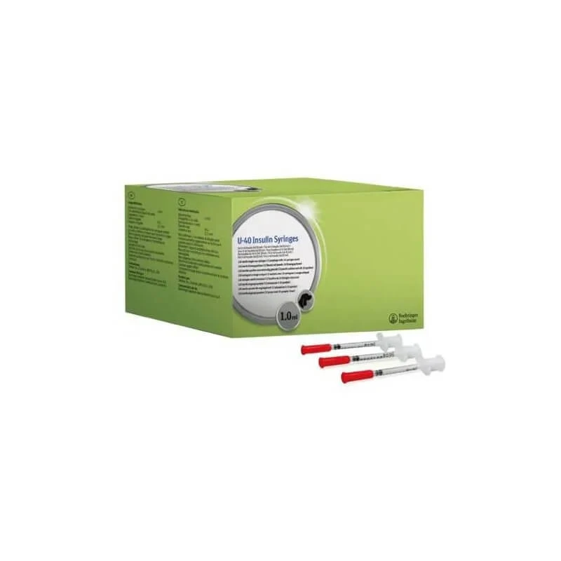 Boehringer ingelheim Prozinc u40 - 120 veterinaire spuiten voor insuline 1,0 ml