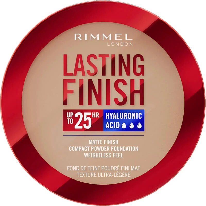 Rimmel duurzame finish - compacte foundation - nr. 07 goudbeige