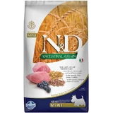 Farmina N&amp;d ancestral grain adult mini all'lamb and blueberry - volledig hondenvoer 2.5 kg