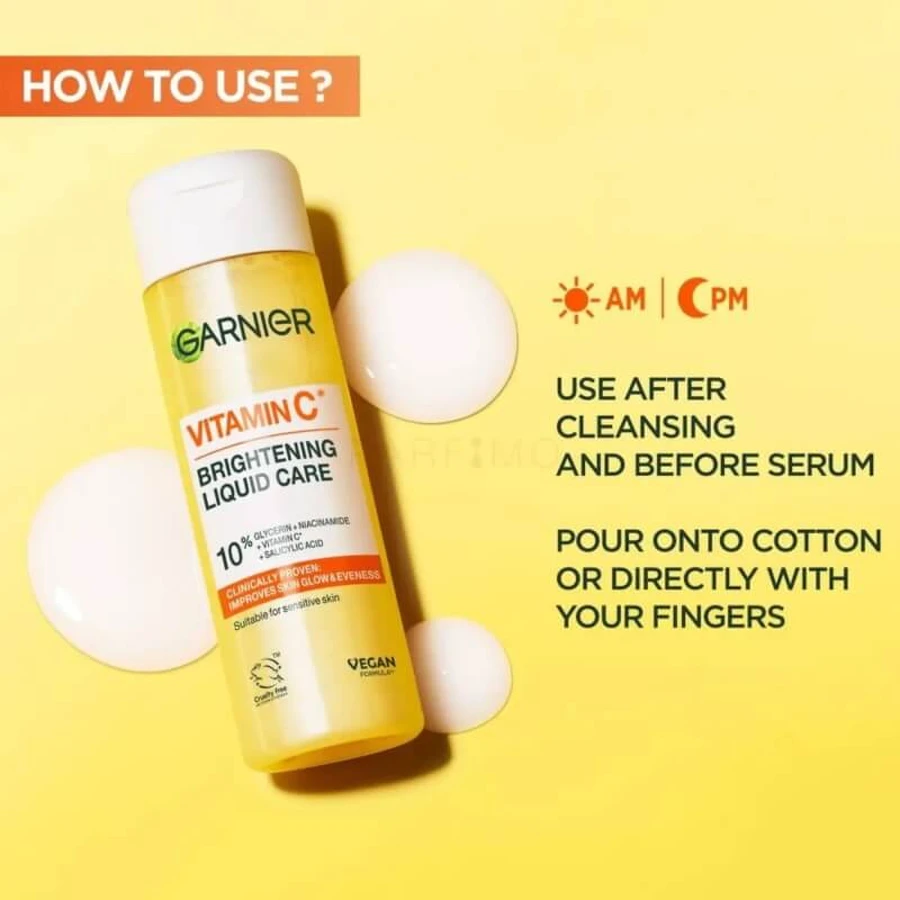 Garnier Vitamin C - aufhellende Flüssigkeitsbehandlung 120 ml