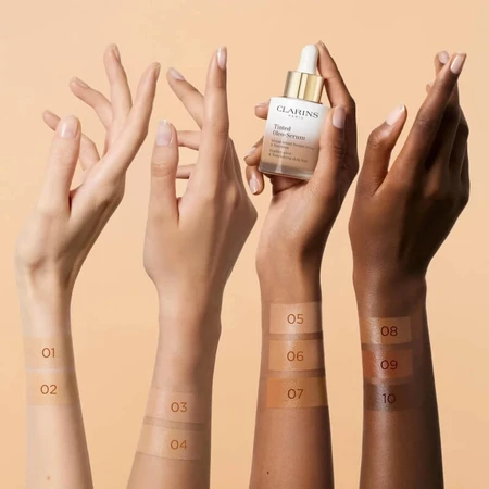 Clarins getöntes Oleo-Serum - Serum Foundation 30 ml - Nr. 02