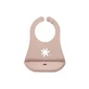 Jane Silicone bib - pink