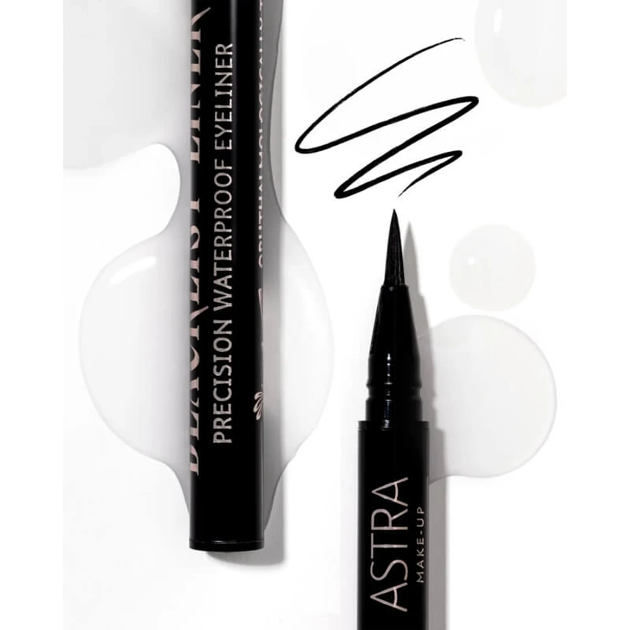 Astra sea out - blacklist waterproof eyeliner 01 zwart