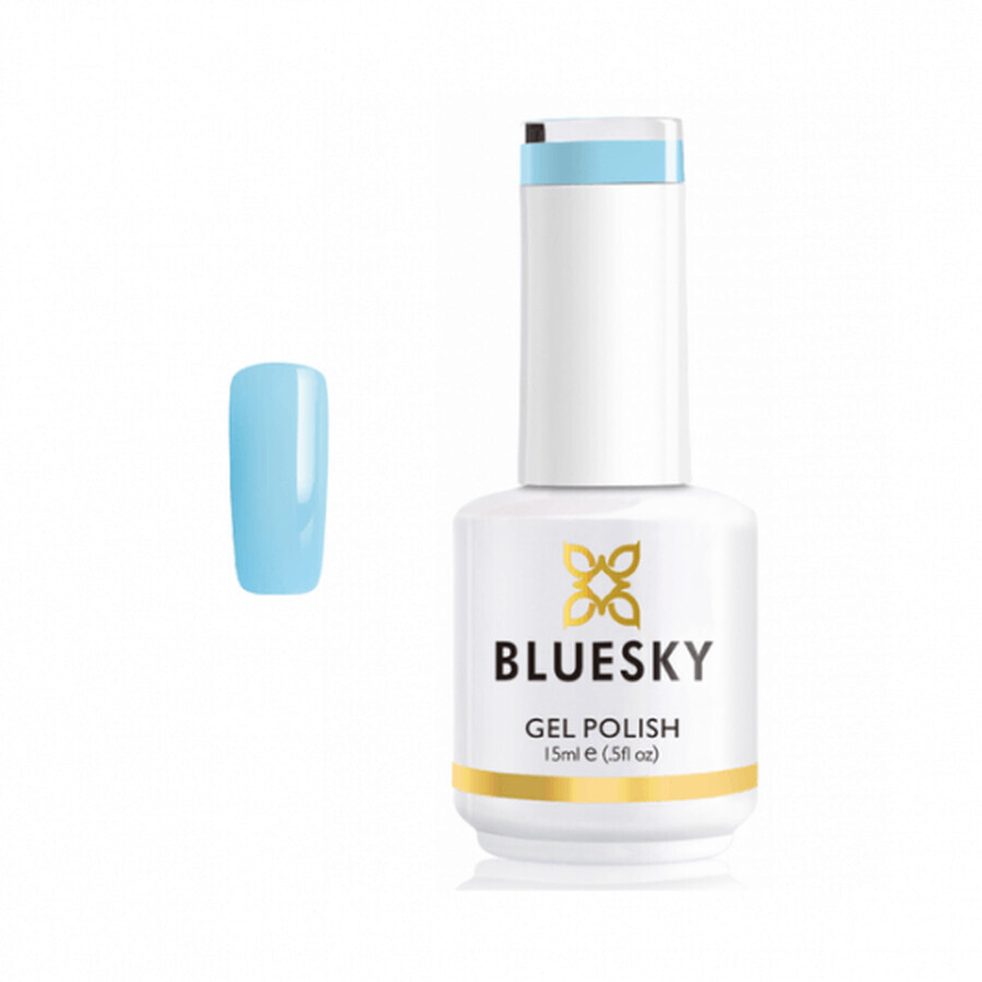 Semipermanente nagellak Bluesky UV Blue Splash 15ml 