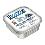 Monge Lam met bosbessen - natvoer voor honden 150 gr.
