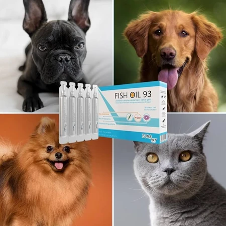 Zoma vet Zomavet visolie 93 zalm - aanvullend diervoeder voor immuniteit en ontstekingen 10 flesjes 10 ml