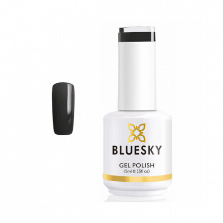 Semi-permanenter Nagellack Bluesky UV Dunkelgrau 15ml