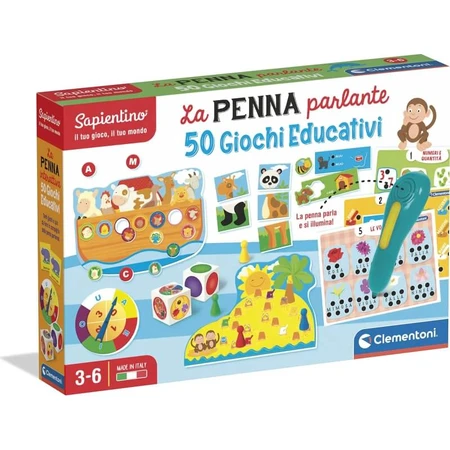 Clementoni Sapientino - the interactive pen 50 games