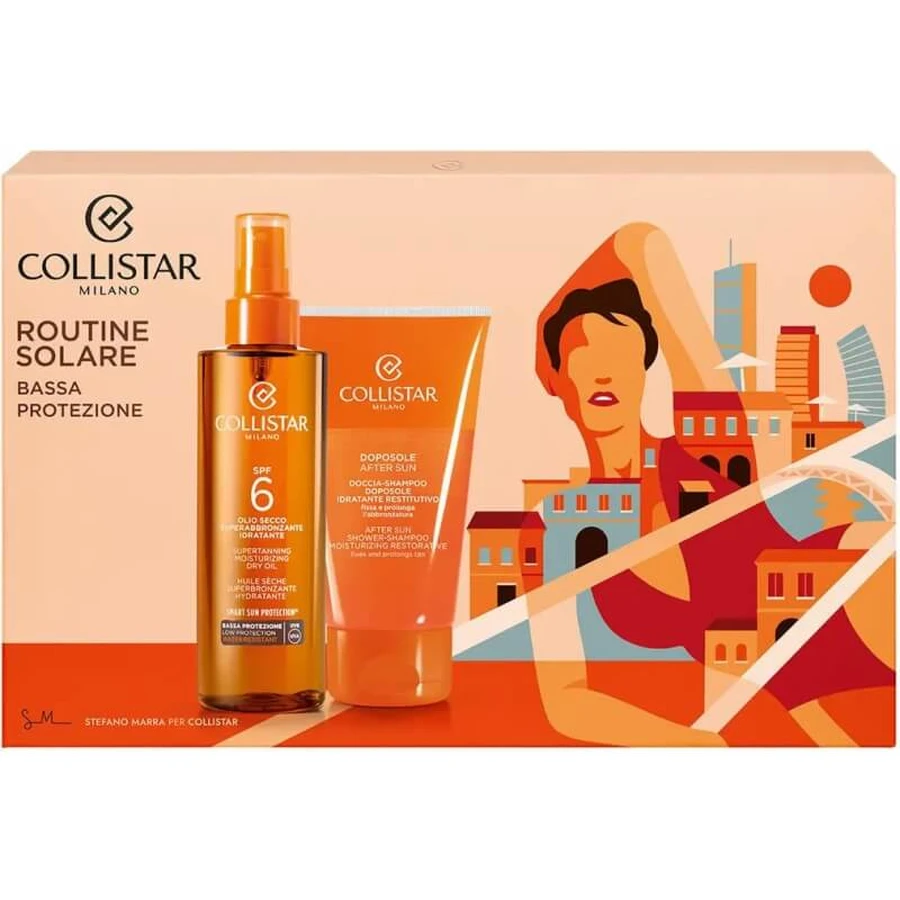 Collistar zonneroutine lage bescherming spf 6 - zonnepakket