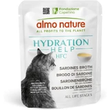 Almo nature Hydration help hfc - sardinebouillon voor volwassen kat 50 gr