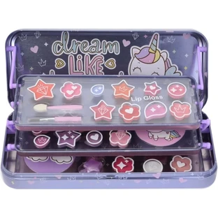 Lip smacker Lip smacker color tin - set di trucco per bambini con lucidalabbra e ombretti luminosi in crema