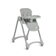 Moni trade Rico - grey leatherette folding adjustable high chair