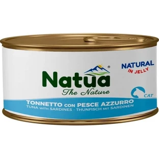 Natua Cat jelly tuna with blue fish - complementary food for adult cats 85 gr.