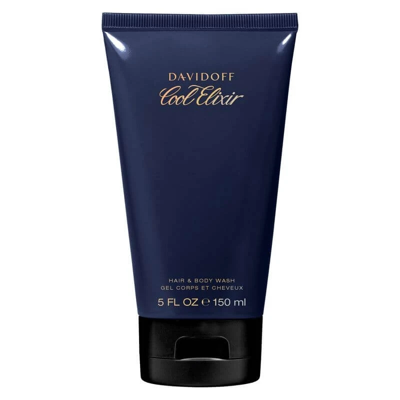 Davidoff cool elixir - lichaam en haar douchegel all'oud verkwikkend 150 ml