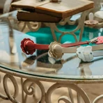 Suavinex wonder - pacifier clip - cinnamon
