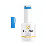 Semi-permanent nail polish Bluesky UV Seaside Blue 15ml 