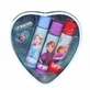 Lip Smacker Cosmetic gefrorenes Herz Dose Set - 3 Lippen