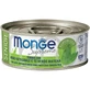 Monge Supreme senior tonijn met bruine rijst en matcha thee - aanvullend diervoeder voor volwassen senior katten 80 gr