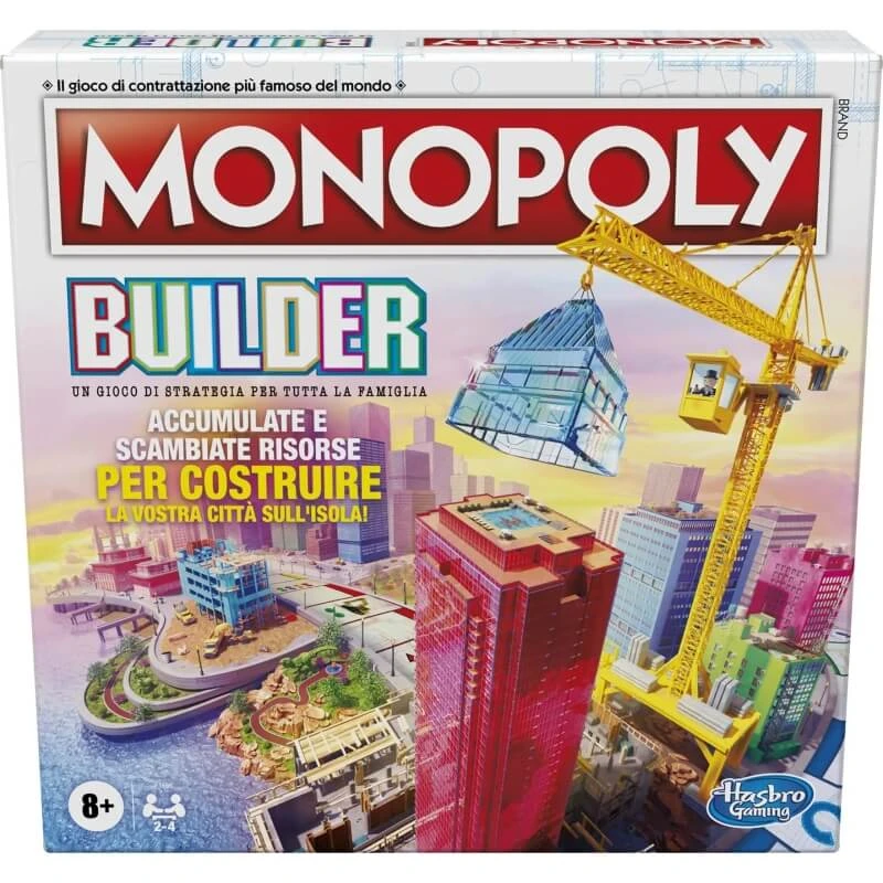 Hasbro Monopoly bouwer bordspel