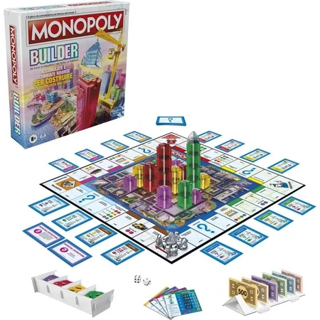 Juego de mesa constructor Hasbro Monopoly