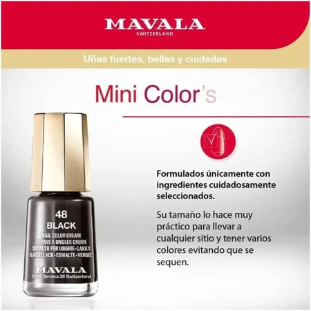 Mavala Minicolors - smalto unghie n. 048 black