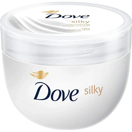 Dove Body love - precious silk - odżywczy krem do ciała 300 ml: ceny i cechy