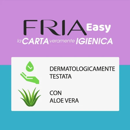 Fria Toilet Paper - 12 wipes various types