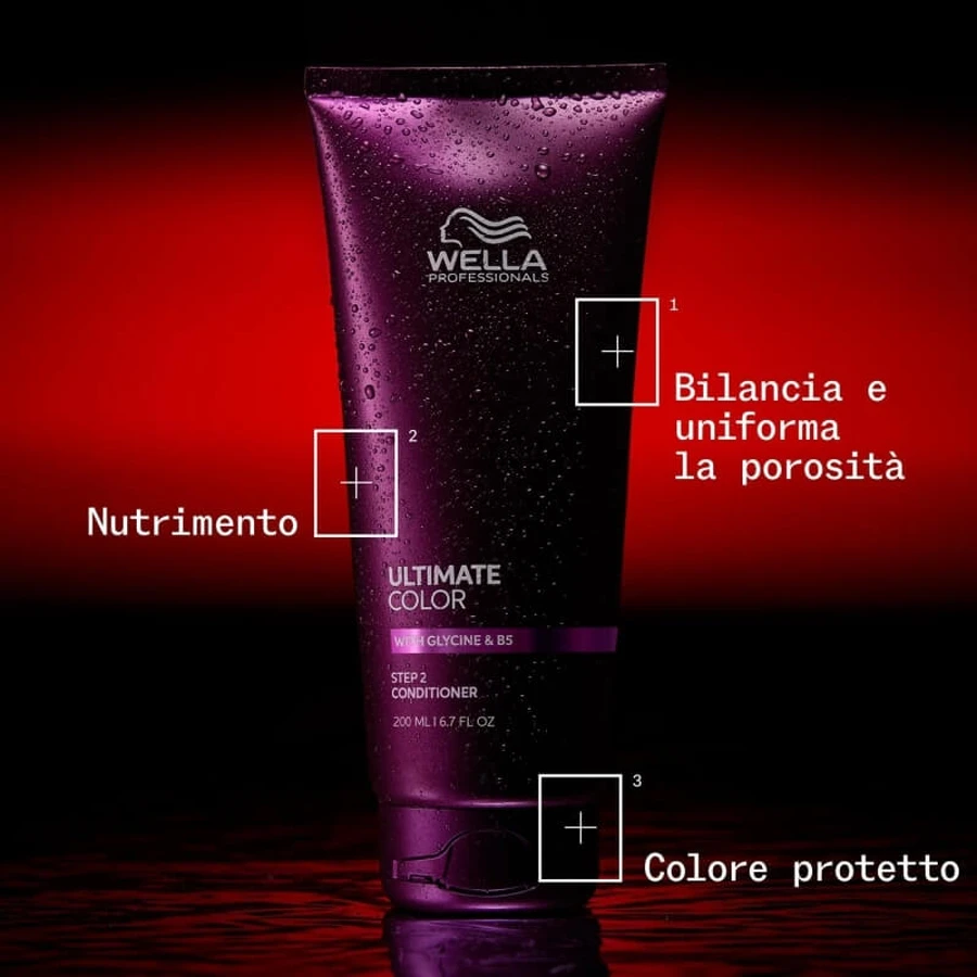 Wella Ultimate color step 2 conditioner - moisturizing conditioner 200 ml