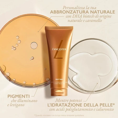 Lancaster self tan golden body gel - Selbstbräunungsgel für den Körper 125 ml