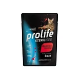 Prolife Cat sterilised adult grainfree sensitive beef - Alleinfuttermittel für empfindliche und/oder sterilisierte Katzen 85 gr
