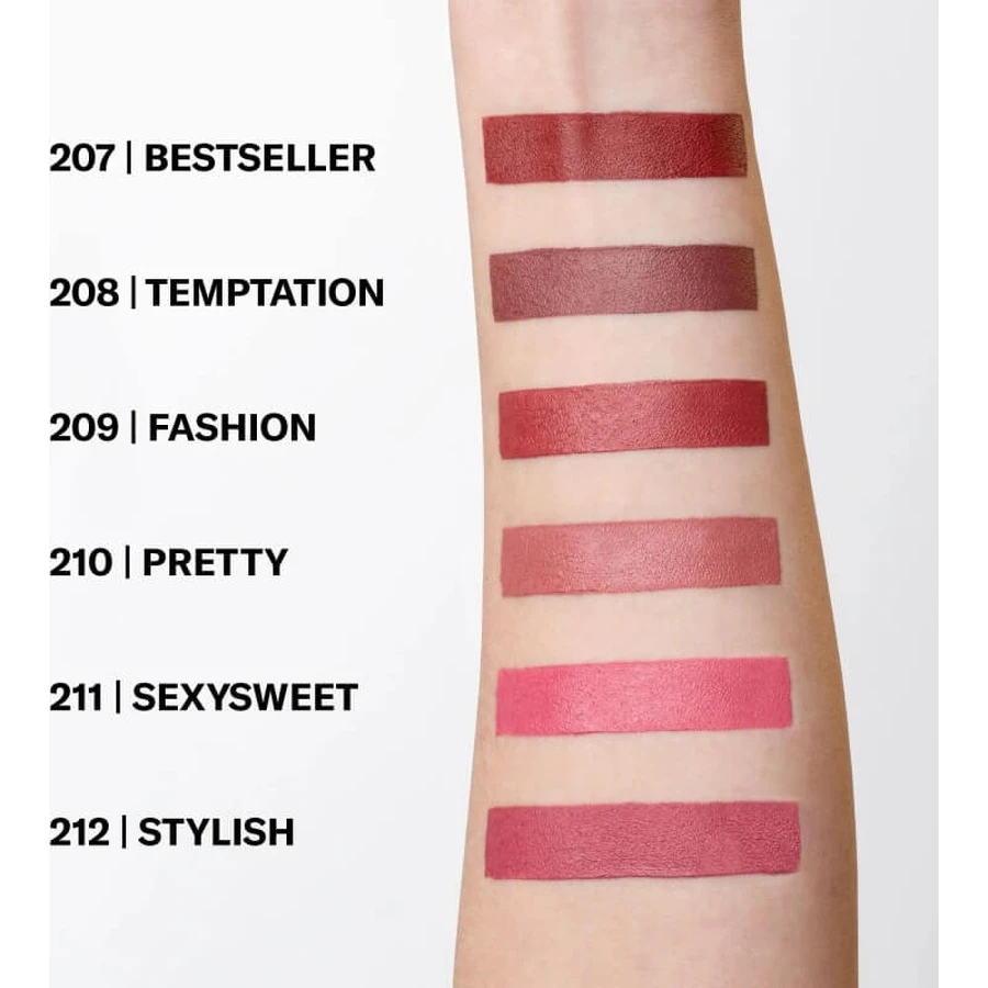 Mesauda Cult matte - matte lipstick no. 208 temptation