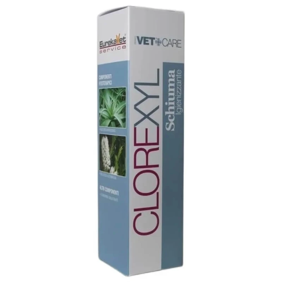 Eurekavet Clorexyl - dermoprotective sanitizing foam for dogs 250 ml