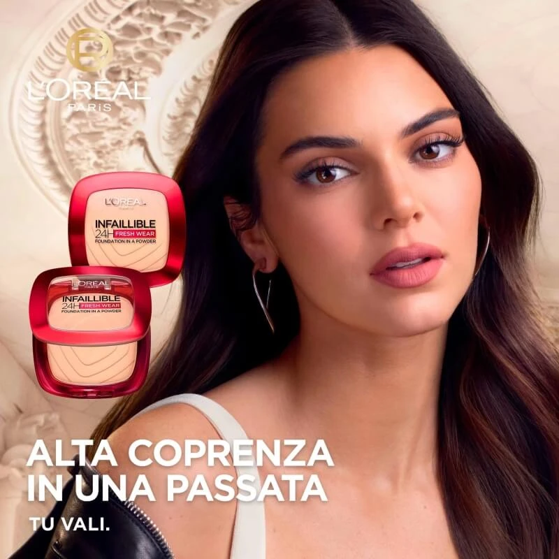 L'oreal paris Infaillible 24h fresh wear - poeder foundation - nr. 220 zand