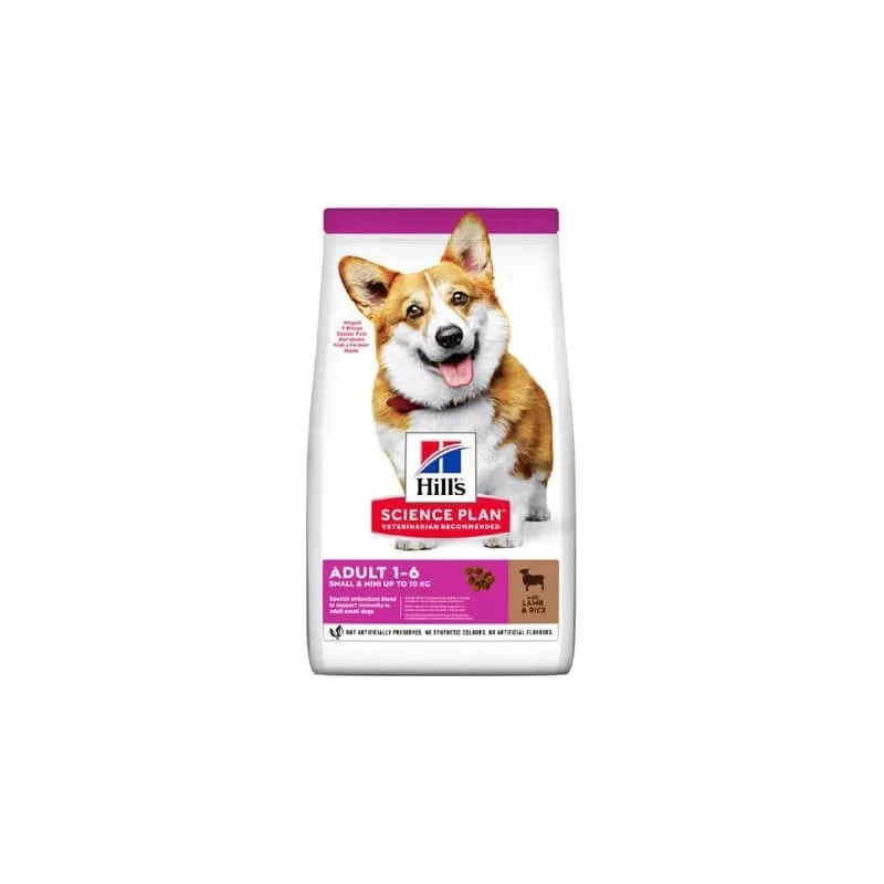Hill's Science plan adult small&amp;miniature droogvoer rijst en lam smaak 1.5 kg