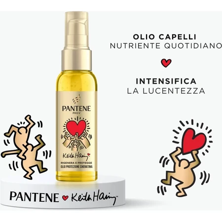 Pantene emily in paris - olio protezione cheratina 100 ml