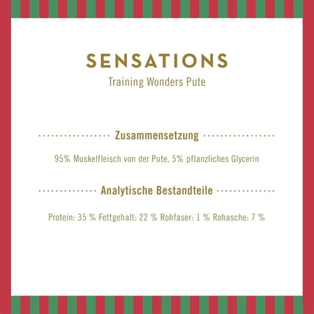 Terra canis Sensations minuni de dresaj curcan - snacks-uri pentru câini 'dresaj 90 gr