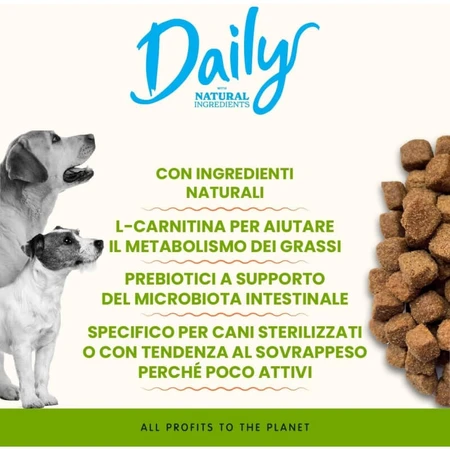 Almo nature Daily dog adult varkensvlees en rijst - aanvullende voeding voor volwassen honden 12 kg