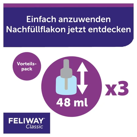 FELIWAY Classic voordeelverpakking 3X48 ml