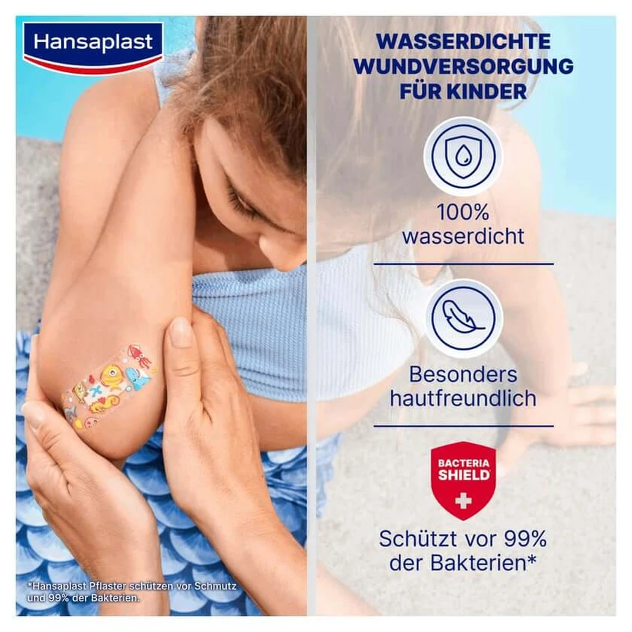 Hansaplast children's plaster Aqua Protect 20 pcs.