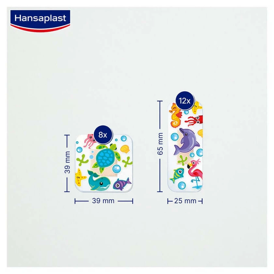 Hansaplast children's plaster Aqua Protect 20 pcs.