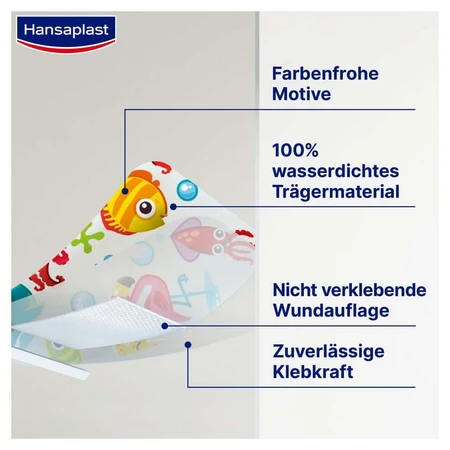 Hansaplast children's plaster Aqua Protect 20 pcs.