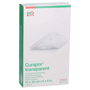 Curapor Wondverband Steriel transparant 1 25 st