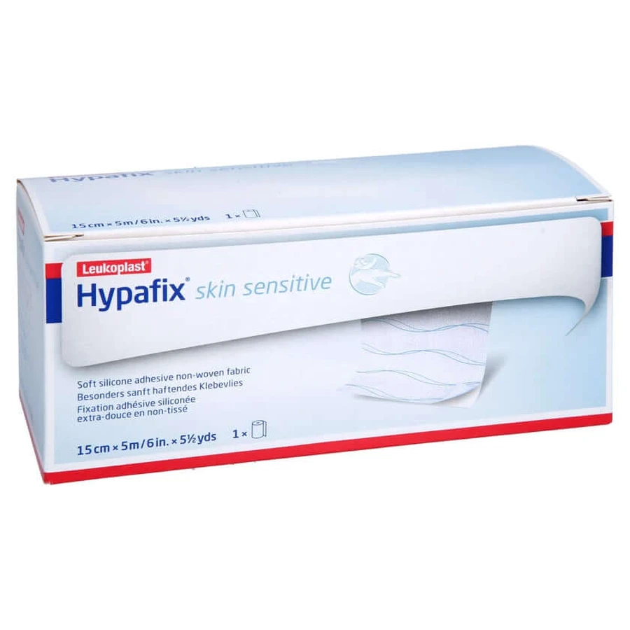 Hypafix Skin Sensitive włóknina samoprzylepna 15 Cmx5 M 1 szt.: ceny i cechy
