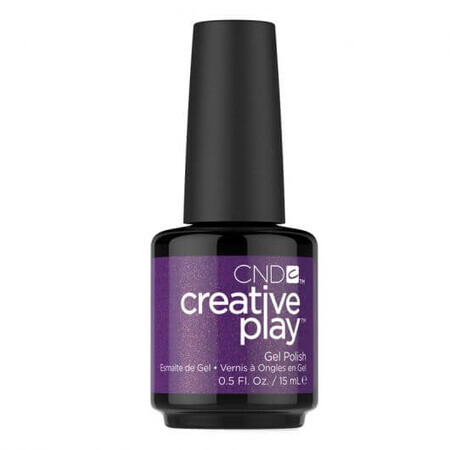 CND Creative Play Gel #455 Miss Purplelarity Vernis à ongles semi-permanent 15ml 