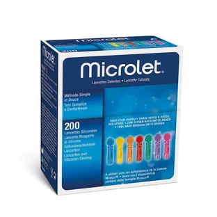 Microlet lancets 200 pcs