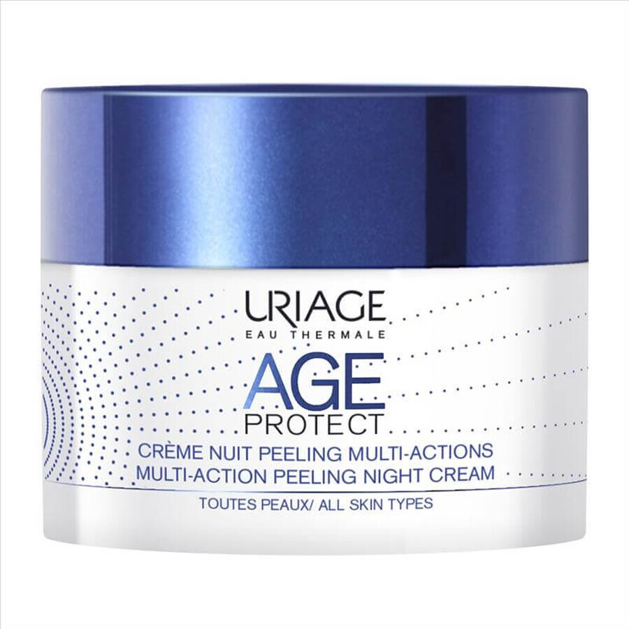 Age Protect Anti-Aging Peeling Nachtcreme, 50 ml, Uriage